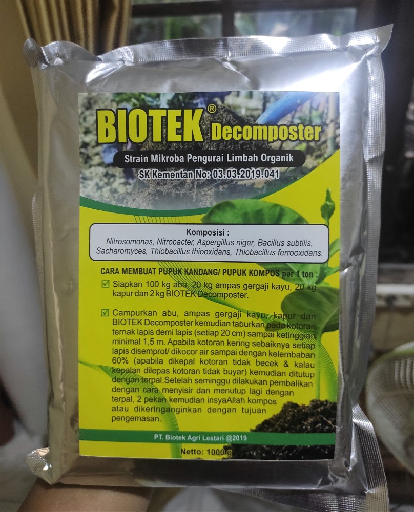 Foto produk BIOTEK DECOMPOSTER 1 kg.