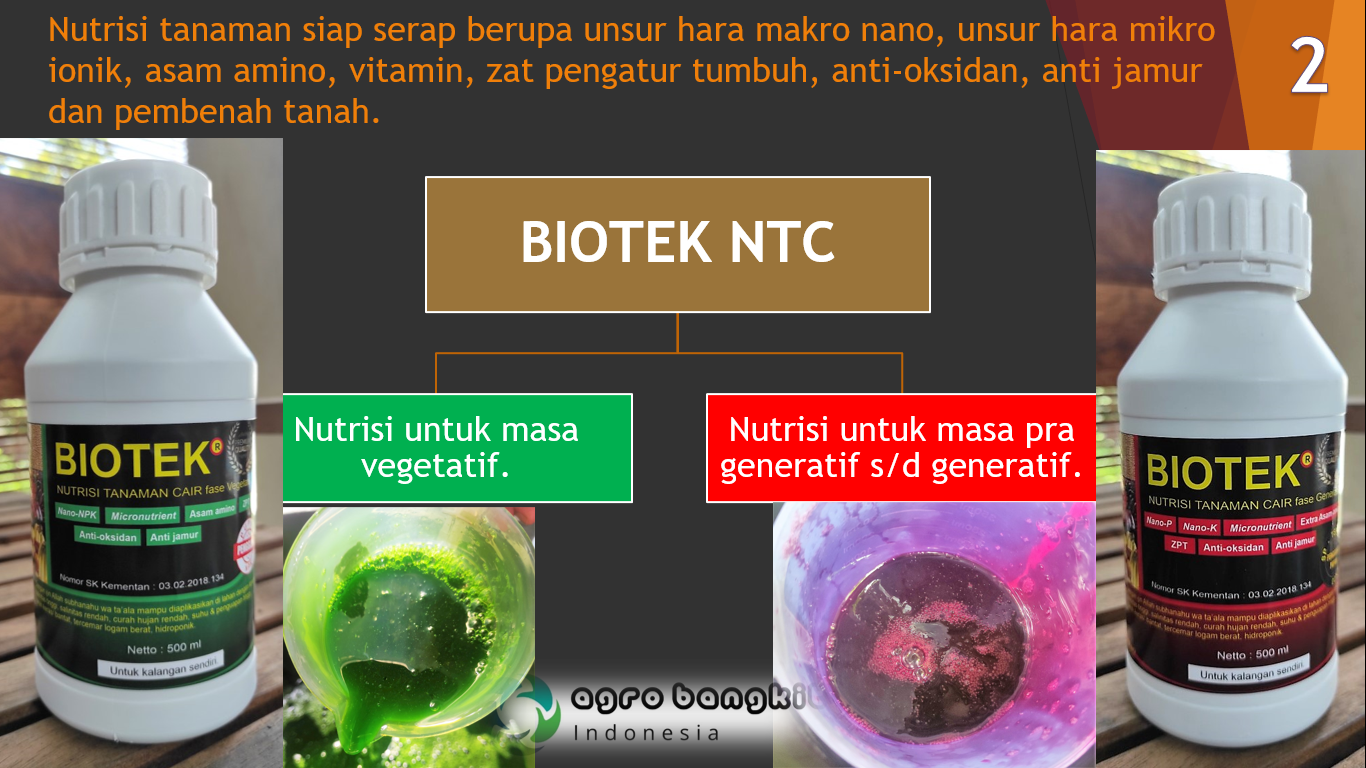 BIOTEK NUTRISI TANAMAN CAIR.